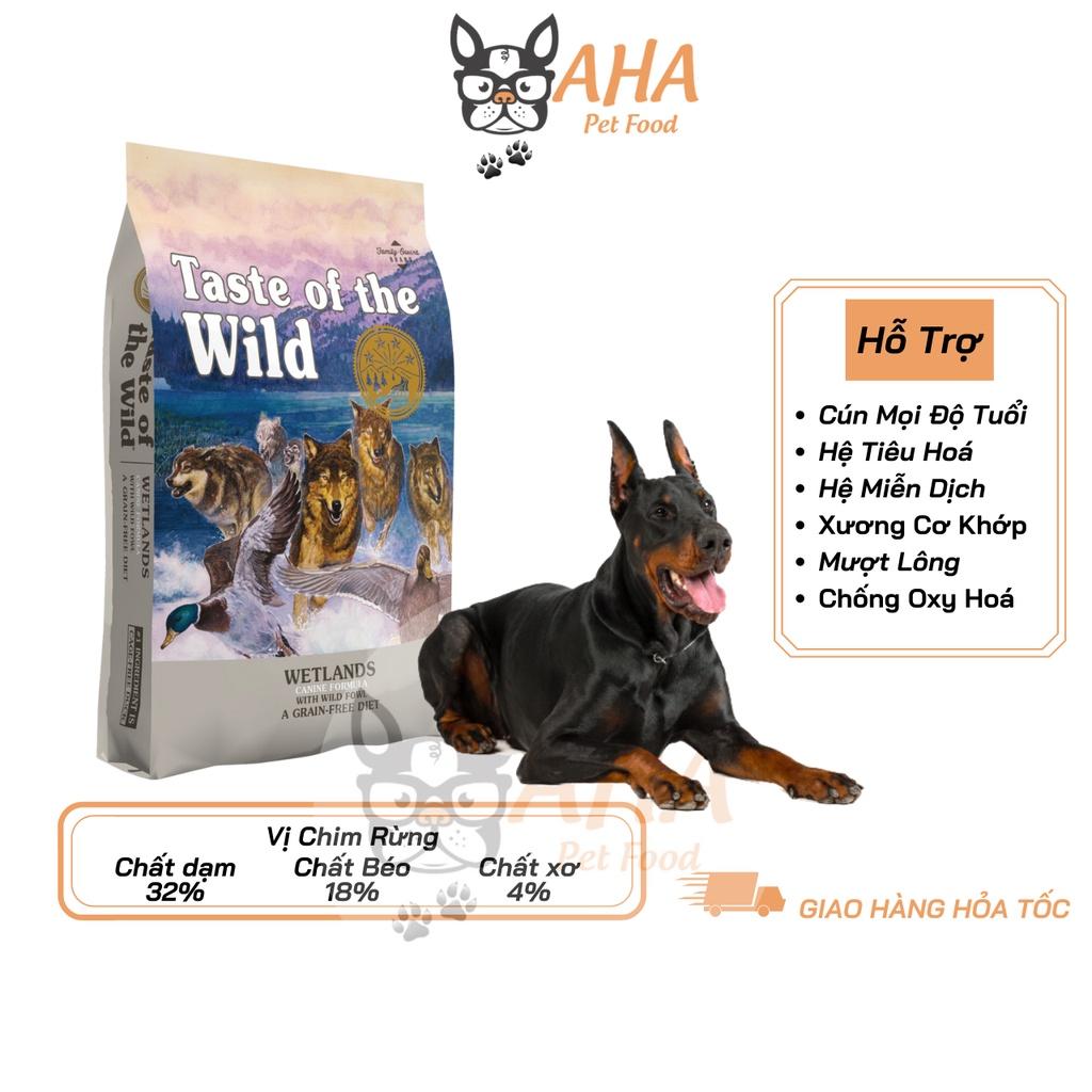 Thức Ăn Cho Chó Doberman, Taste Of The Wild Bao 500g - Thức Ăn Cho Chó Vị Thịt Cừu, Trái Cây Rau Củ