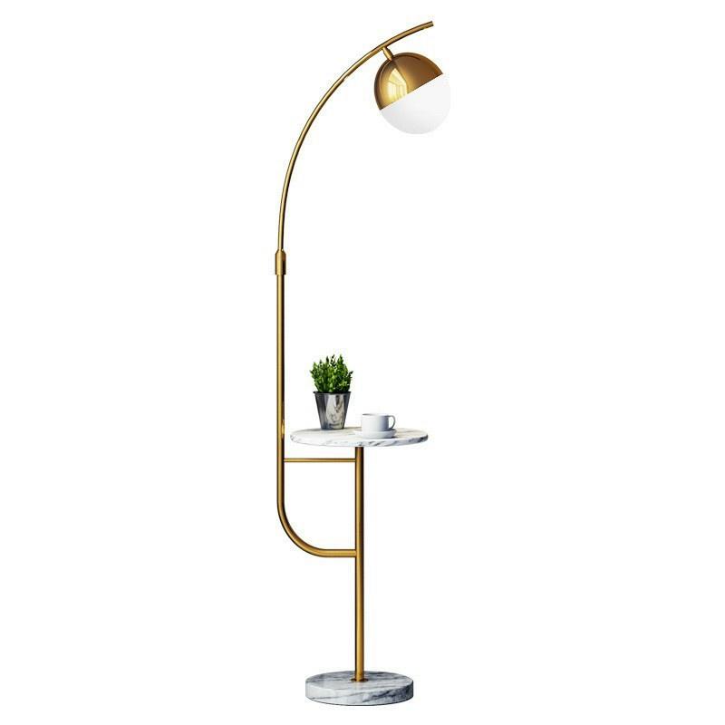 , Đèn cây đứng, đèn góc sofa, đèn decor phòng khách, đèn phòng ngủ DC04 - tặng bóng led, bảo hành 2 năm