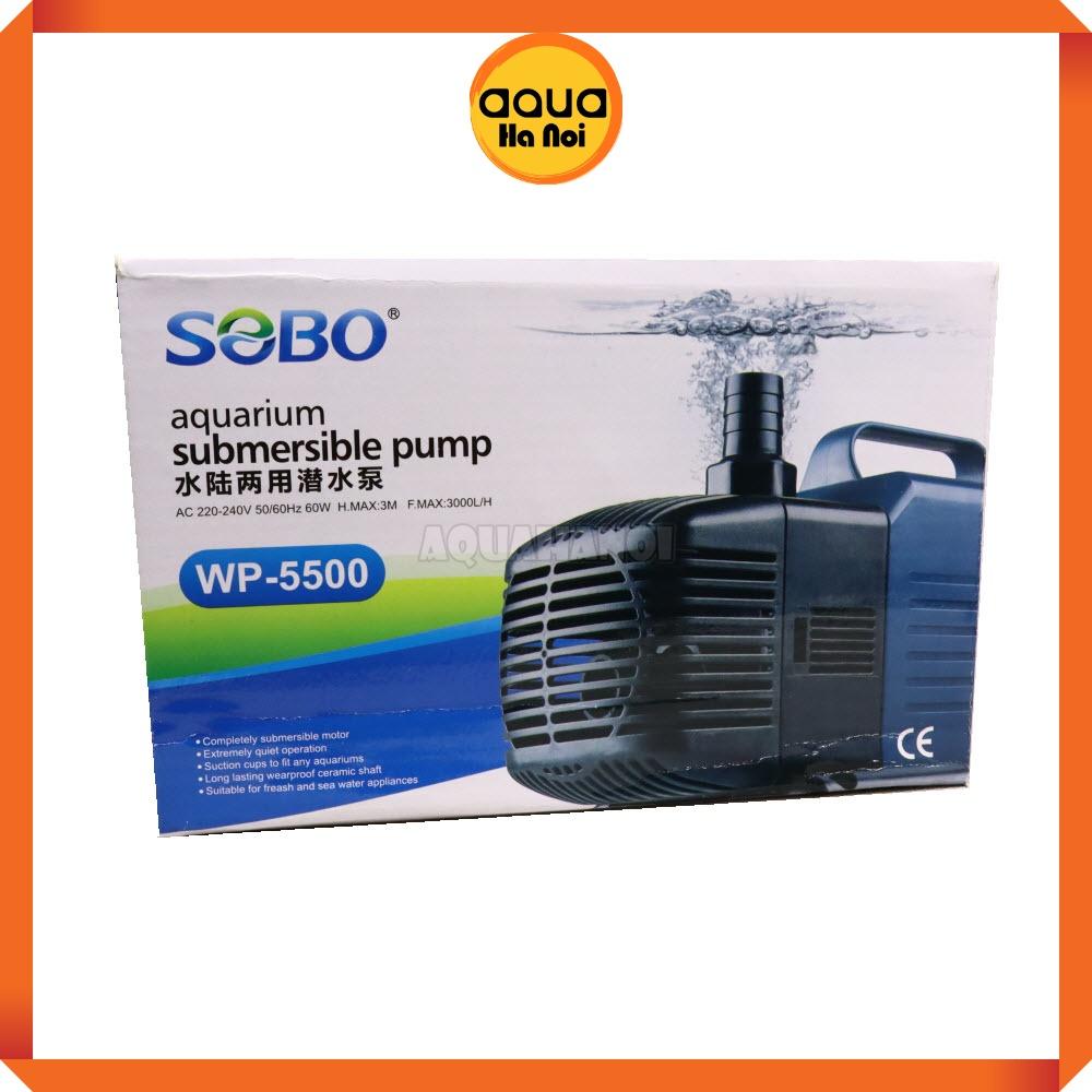 Máy bơm chìm Sobo WP 4200/4500/5500/6500 - Máy bơm nước hồ cá thủy sinh siêu êm