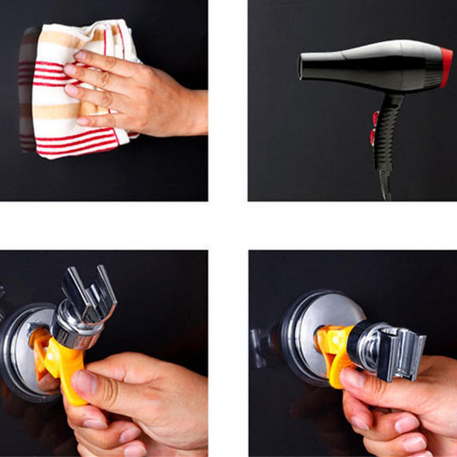 Suction Cup Shower holder No Drill Adjustable Wall Mounted for RV