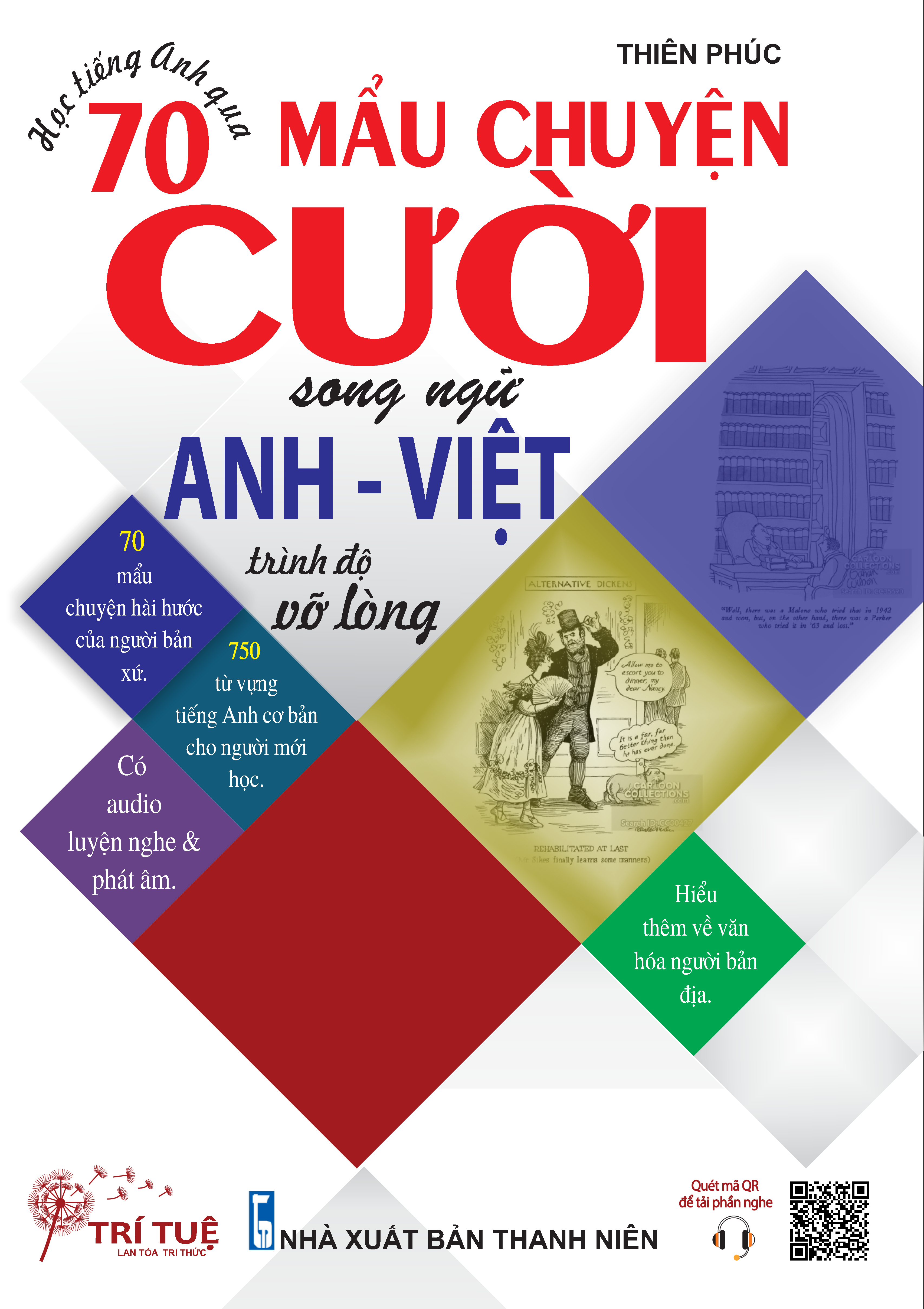 HỌC TIẾNG ANH QUA 70 MẨU CHUYỆN CƯỜI SONG NGỮ ANH – VIỆT ( Trình độ vỡ lòng