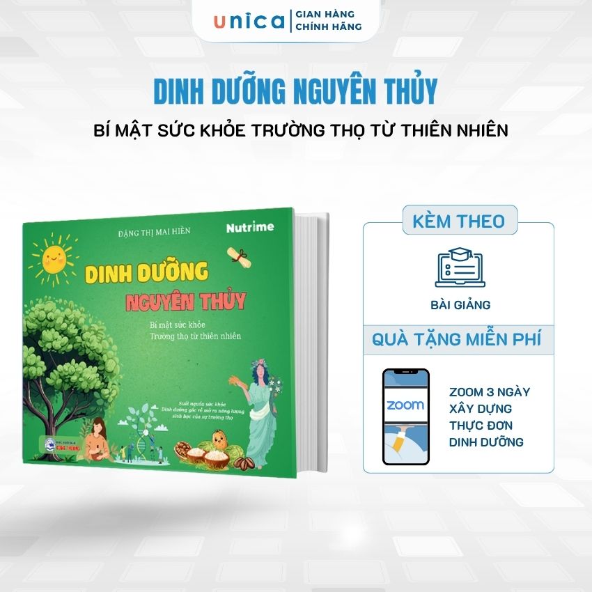 Sách Dinh Dưỡng Nguyên Thủy - Đặng Thị Mai Hiền - ảnh 2