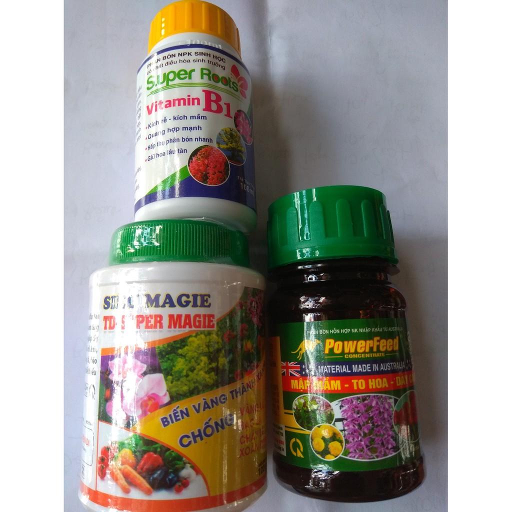 Bộ sản phẩm dưỡng cây chăm sóc hoa lan - 100ml/chai