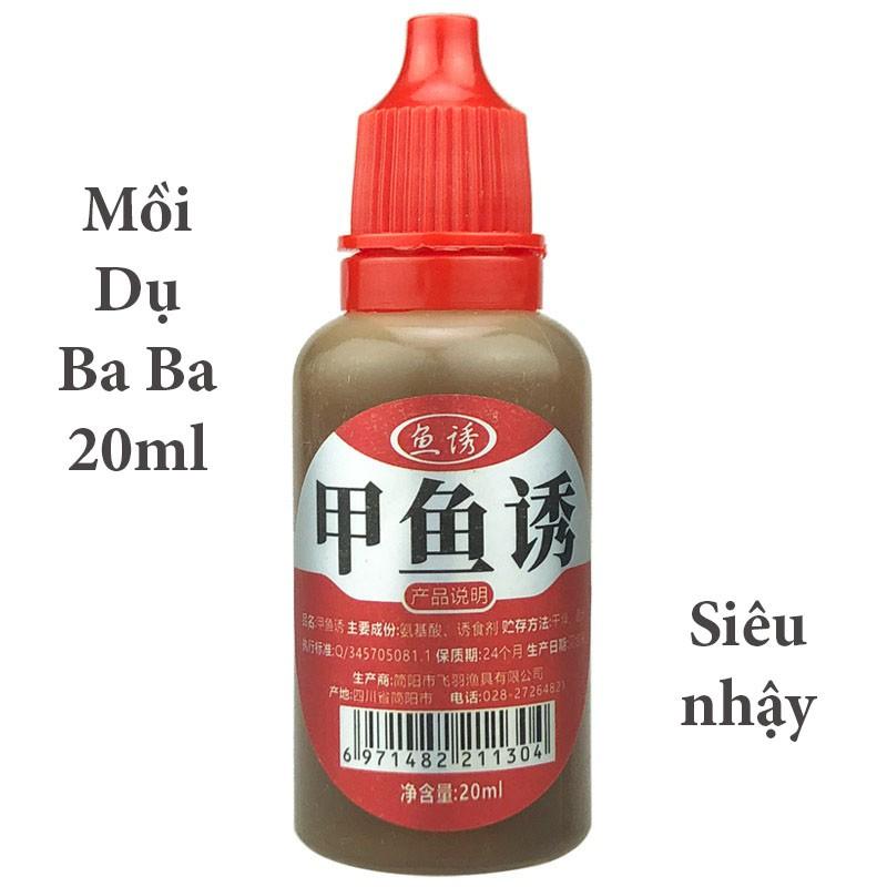 mồi dụ ba ba 20ml siêu nhậy