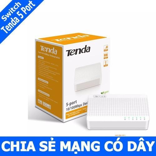 Bộ chia mạng TENDA 5 Cổng Hàng Cao Cấp - Hàng Chính Hãng