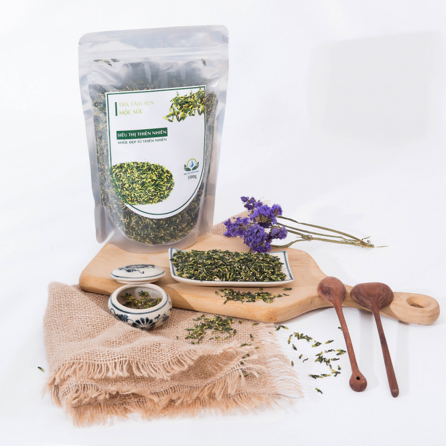 Trà Mộc Sắc Tâm Sen 200g