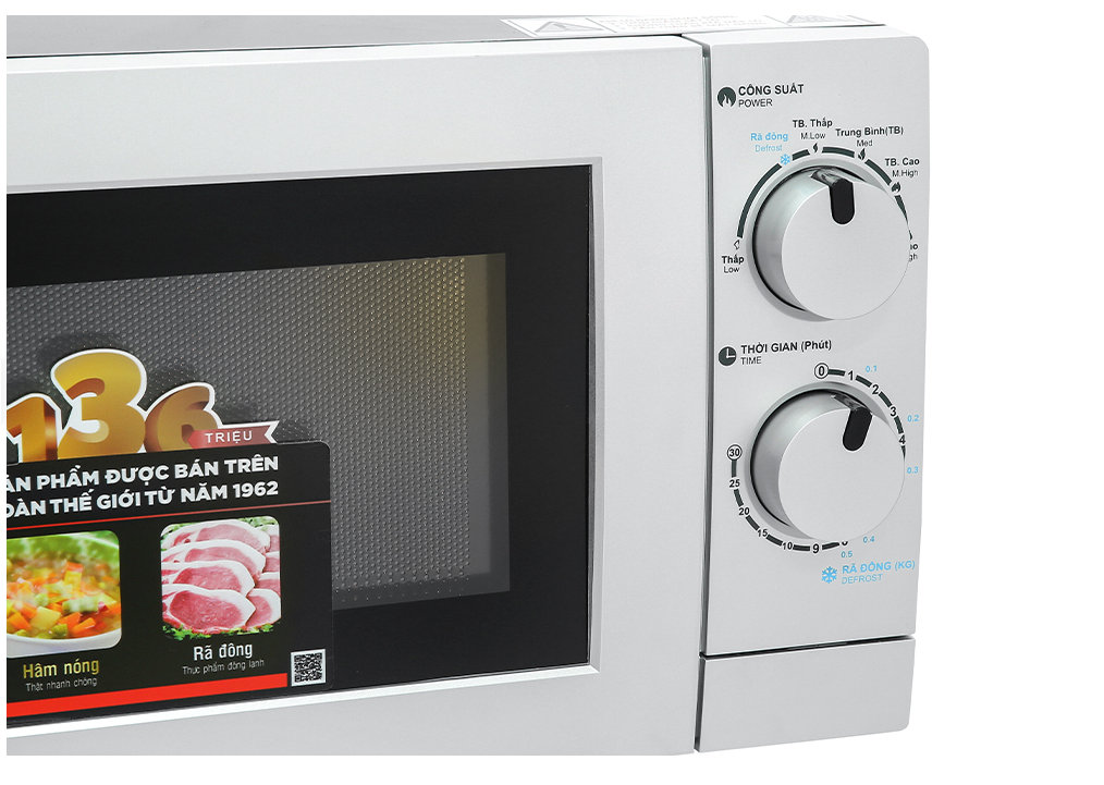 Lò Vi Sóng Sharp R-209VN-SK 20 Lít - Hàng Chính Hãng - Chỉ Giao Hà Nội