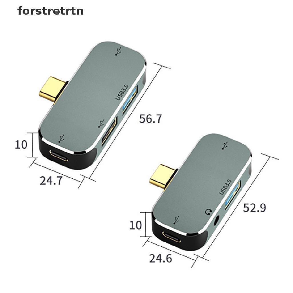 Forstretn Bộ Chia Cổng Type-c USB Hub Mở Rộng Đa Năng Chất Lượng Cao Tương Thích Với HDMI USB Hub EN