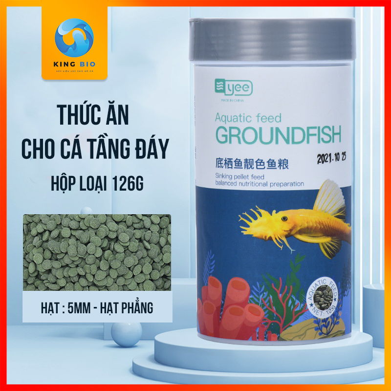 Cám Yee Ground Fish - Thức ăn dinh dưỡng hỗ trợ tiêu hóa cho các loại cá sống tầng đáy