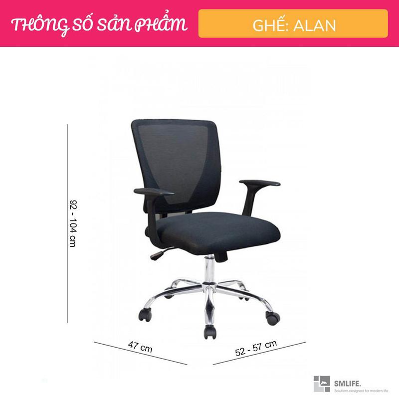 Ghế xoay nhân viên SMLIFE Alan