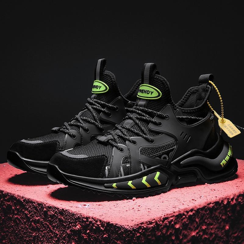 Giày Sneaker Nam Đế Cao Su Non, Giày Nam trend 2022 - Tăng Chiều Cao Tự Nhiên
