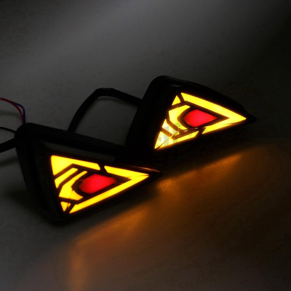 Đèn Led Xi Nhan Hình Tam Giác Cho Xe Mô Tô