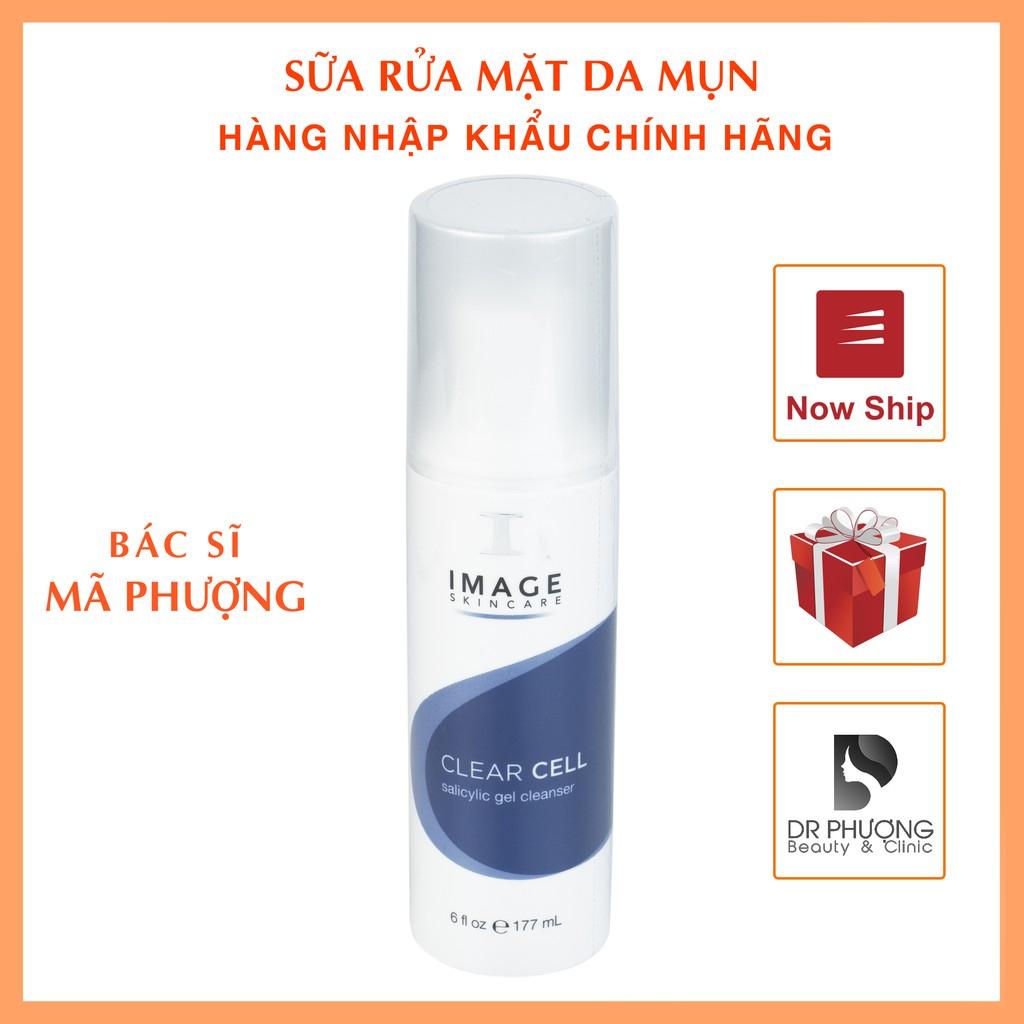 Sữa Rửa Mặt Cho Da Mụn Da Dầu Image Skincare Clear Cell 177ml