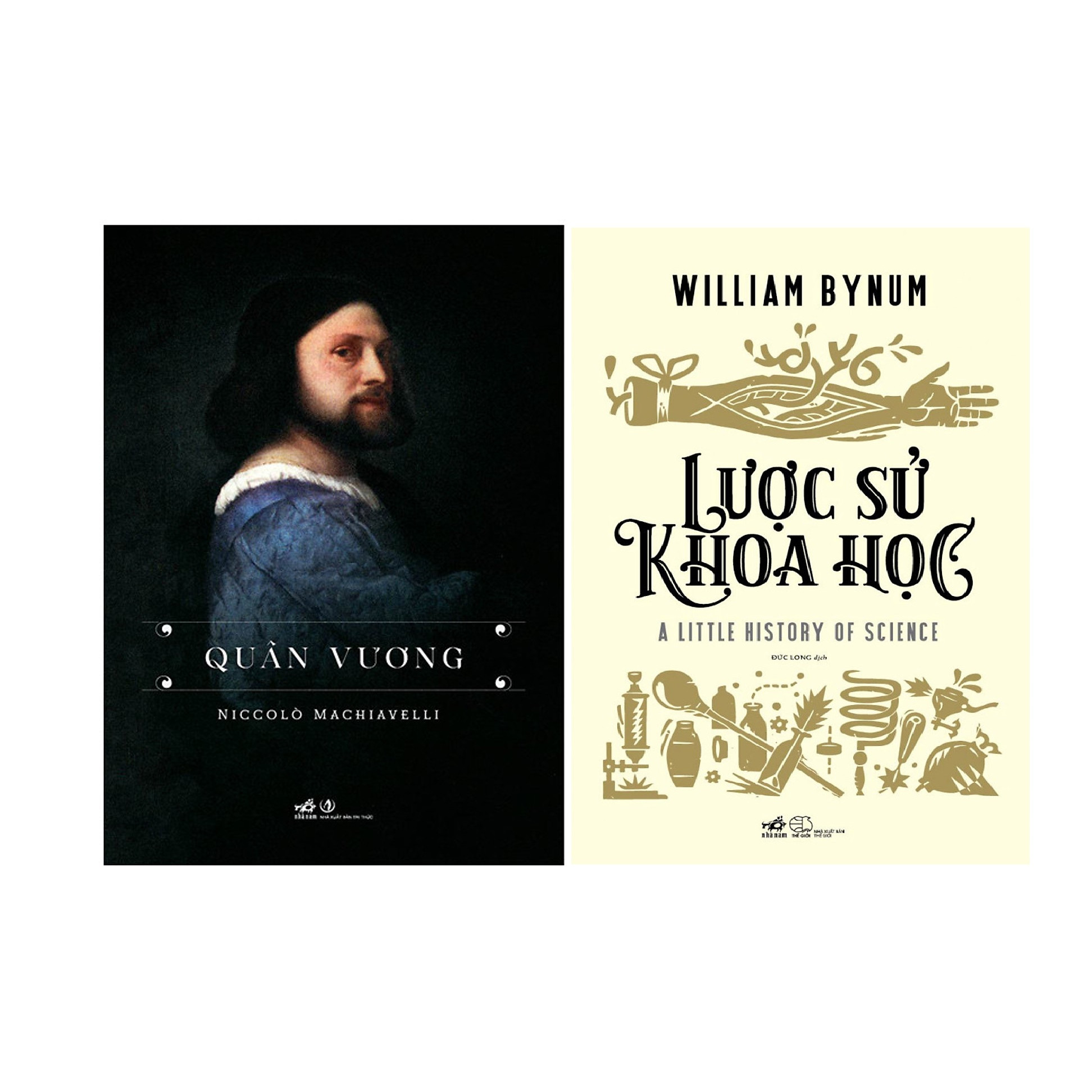 Combo 2 Cuốn Quân Vương  + Lược Sử Khoa Học