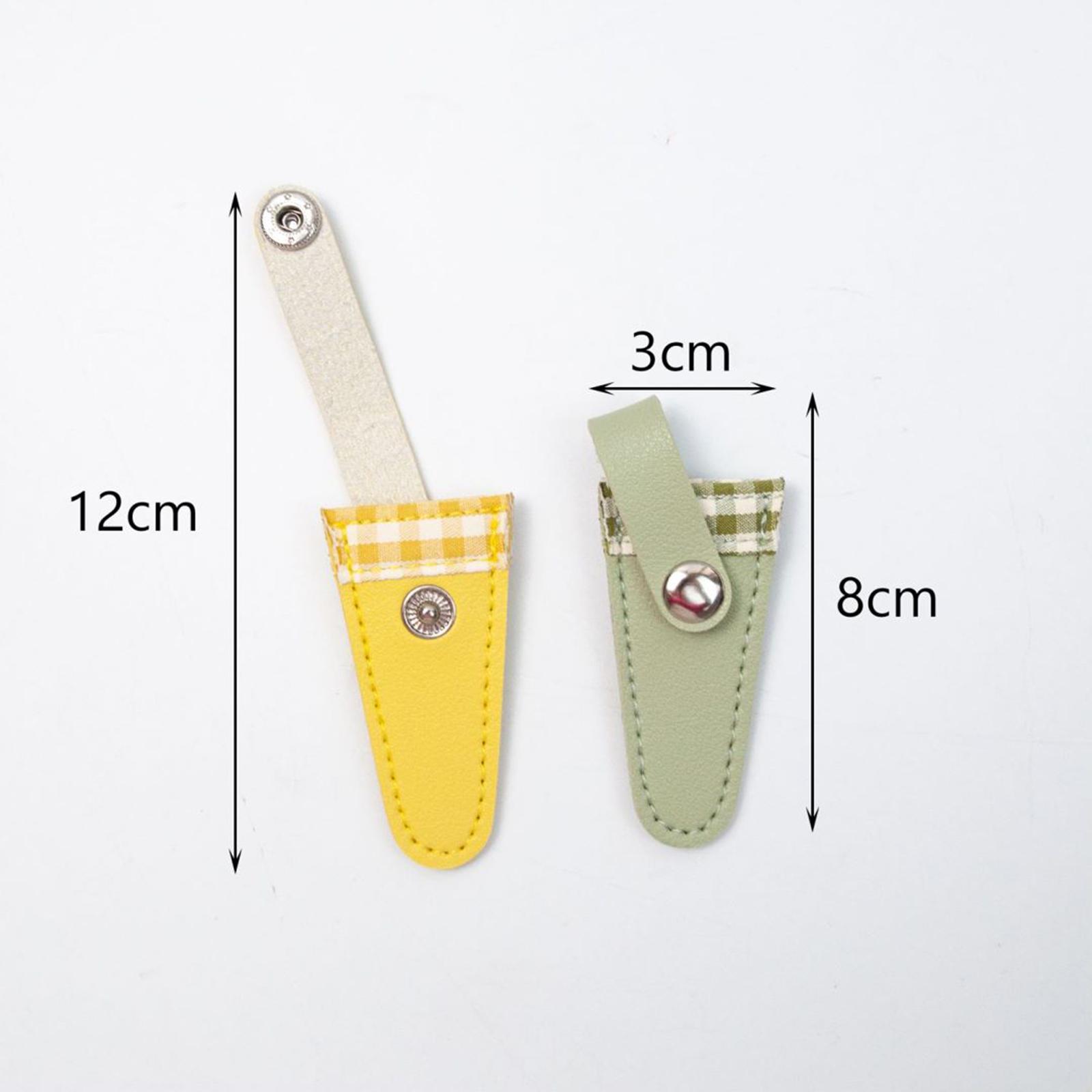 Embroidery Scissors Sheath Cover 8 Pieces Scissors Bag for Quilting Crafts