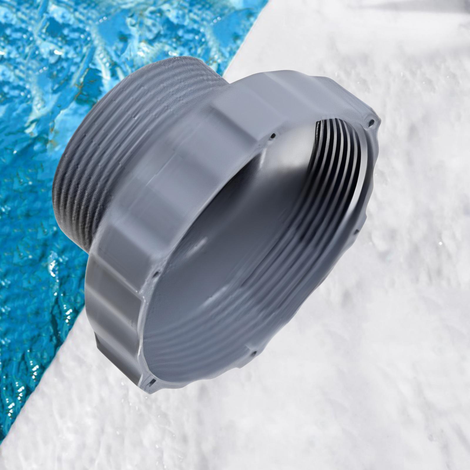 Surface Skimmer Hose Adapter, Strainer Hose Adapter Mounting Easy to Install Pool Drain Adapter for , in Ground Pool