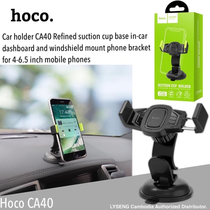 Giá Đỡ Điện Thoại Ô Tô Hoco CA40