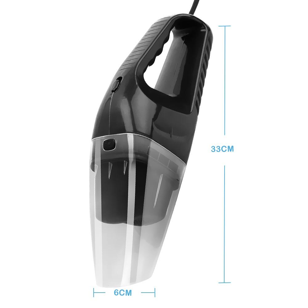 Máy hút bụi cầm tay có đèn LED 12V cho xe hơi