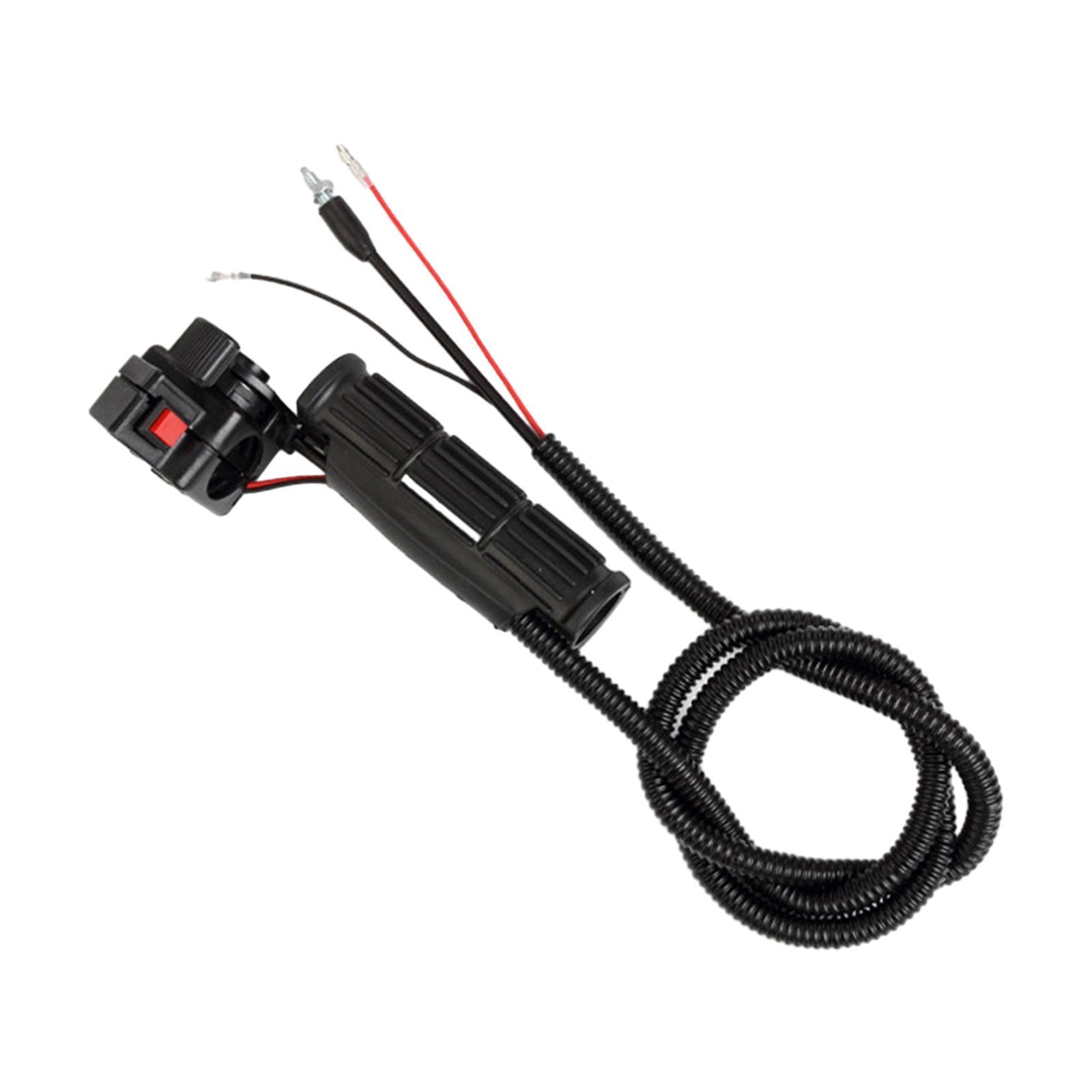 Brush Cutter Strimmer Handle Switch Throttle Cable for Backpack Grass Cutter