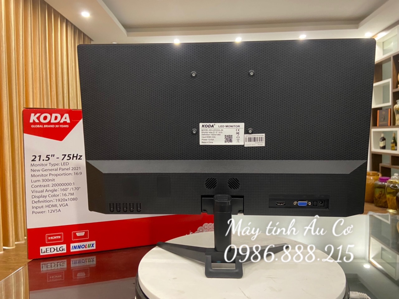 Màn hình MÁY TÍNH KODA 22 inch và 19 inch Wide LED - THƯƠNG HIỆU SỐ 1 - New Full Box - HÀNG CHÍNH HÃNG