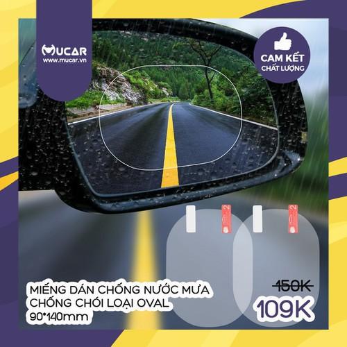 Miếng dán chống nước mưa chống chói - CNMCC-0818-Oval