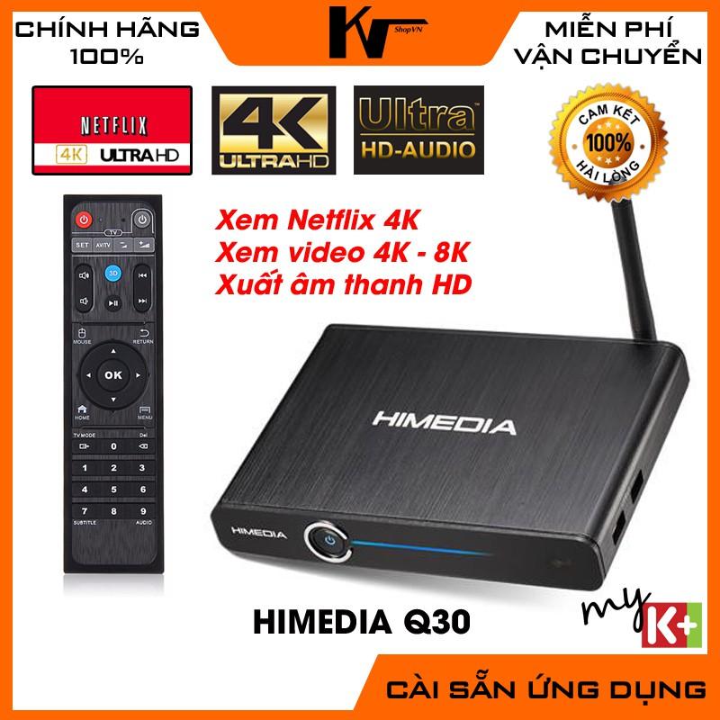 Android Tivi Box Himedia Q30, chip Hi3798M, Ram 2GB, Xem Netflix 4K Ultra HD