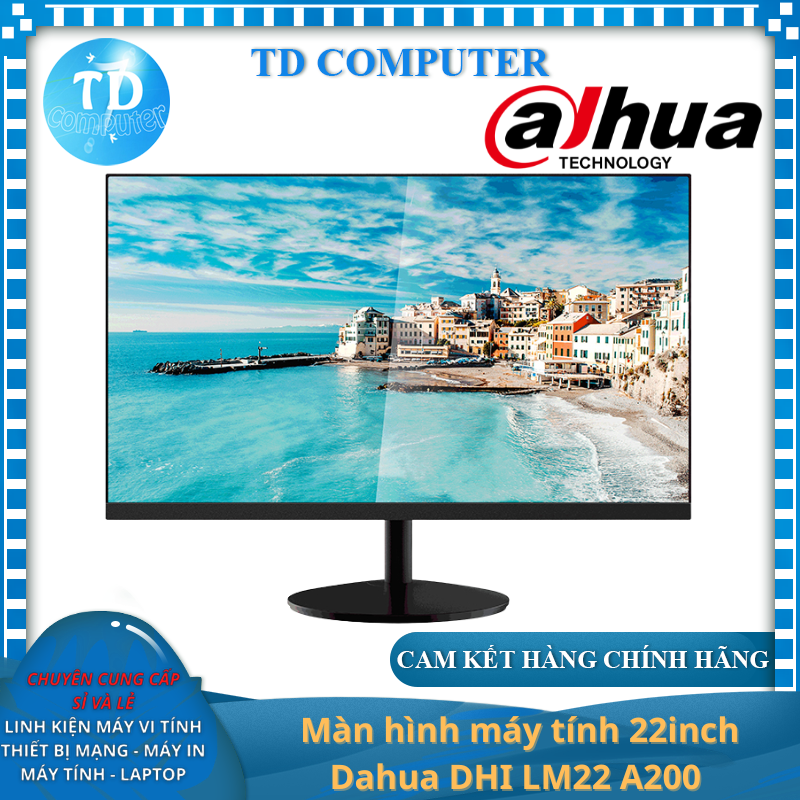 Màn hình máy tính 22inch Dahua DHI LM22 A200 (21.5&quot; VA FHD 75Hz, HDMI+VGA) - Hàng chính hãng PSD phân phối