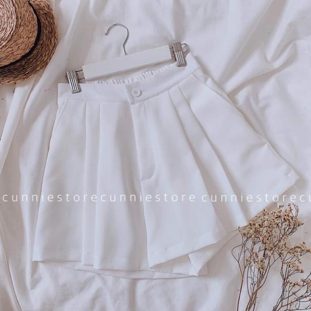 Quần short váy 2 ly tuyết mẫu mới, có chun sau co dãn nên bụng to nhỏ đều mặc đc