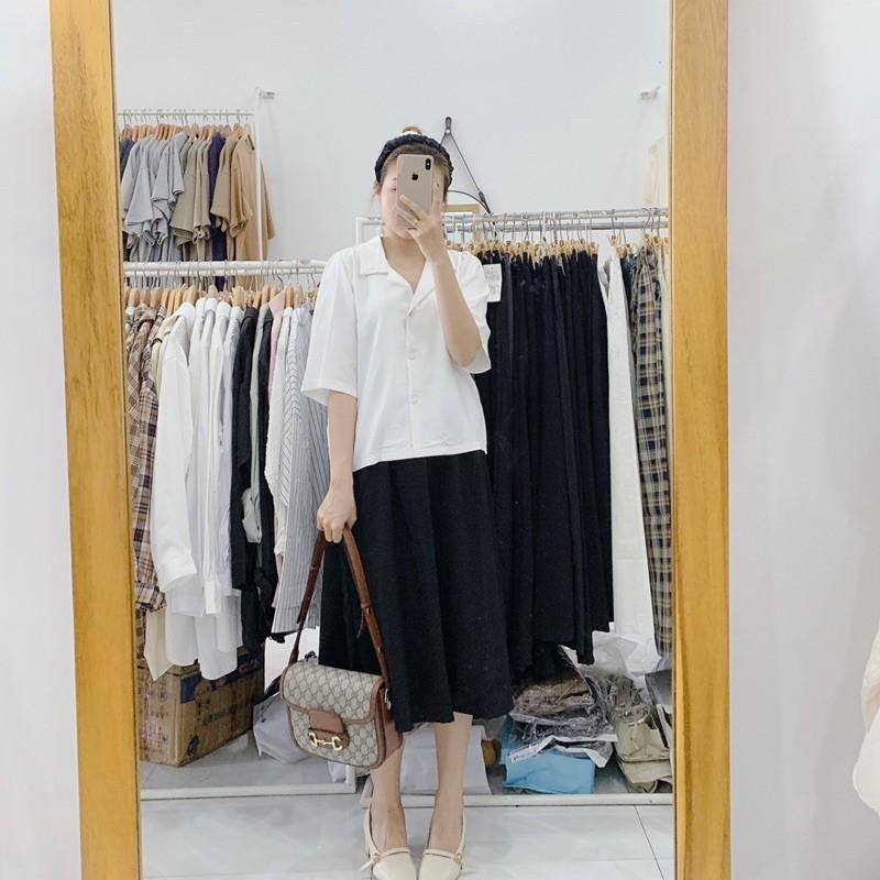 Sơ mi lụa tone pastel