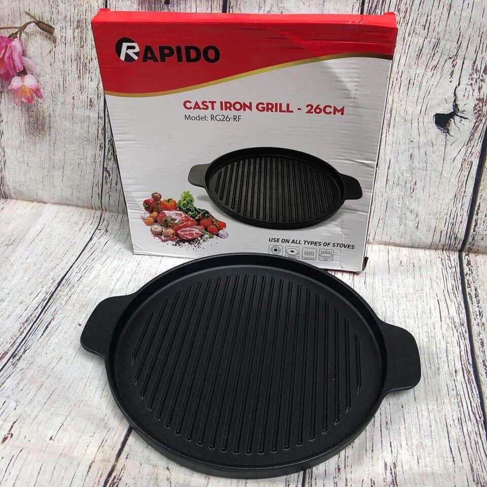 Chảo gang nướng Rapido 