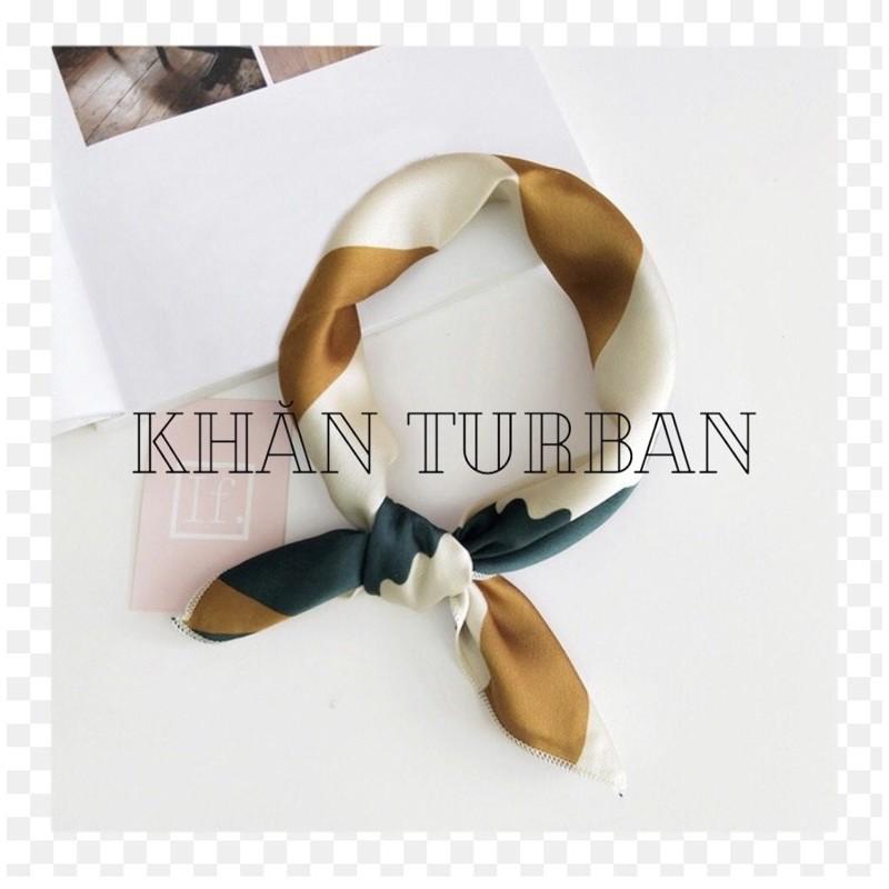 Khăn turban vuông satin size 50cm khanturban