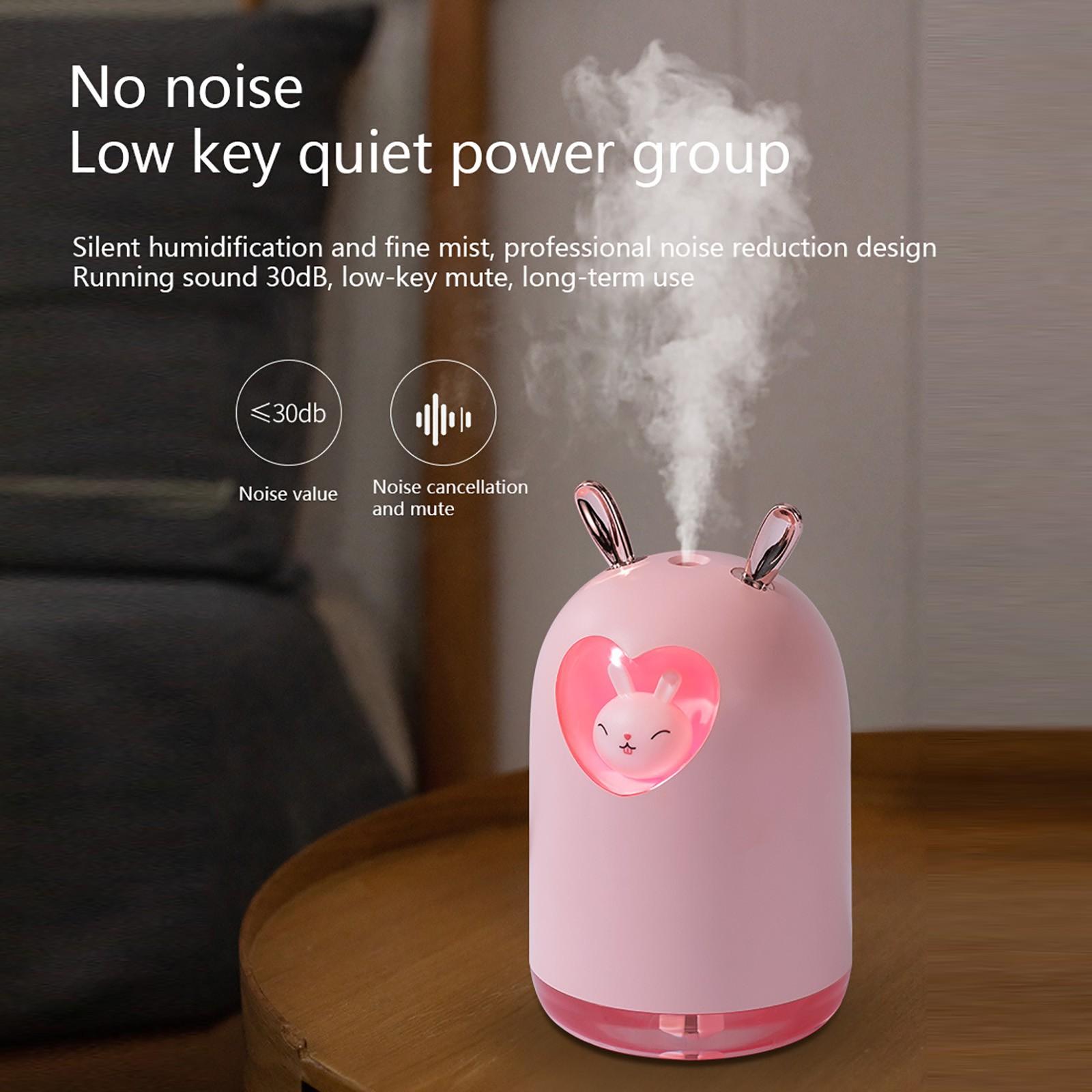Mini Thú Cưng Máy Phun Sương Tạo Độ Ẩm 300Ml Nhỏ Thoáng Mát Sương Tạo Ẩm USB Di Động Cá Nhân Để Bàn Humidifi Cho Bé Phòng Ngủ Văn Phòng Du Lịch Nhà