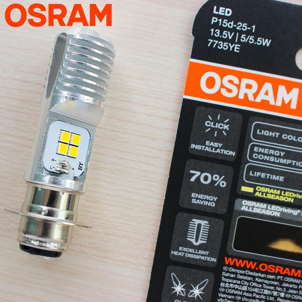 Bóng đèn LED OSRAM T19 Dream, Wave tăng sáng phá sương (7735YE) - Hàng chính hãng