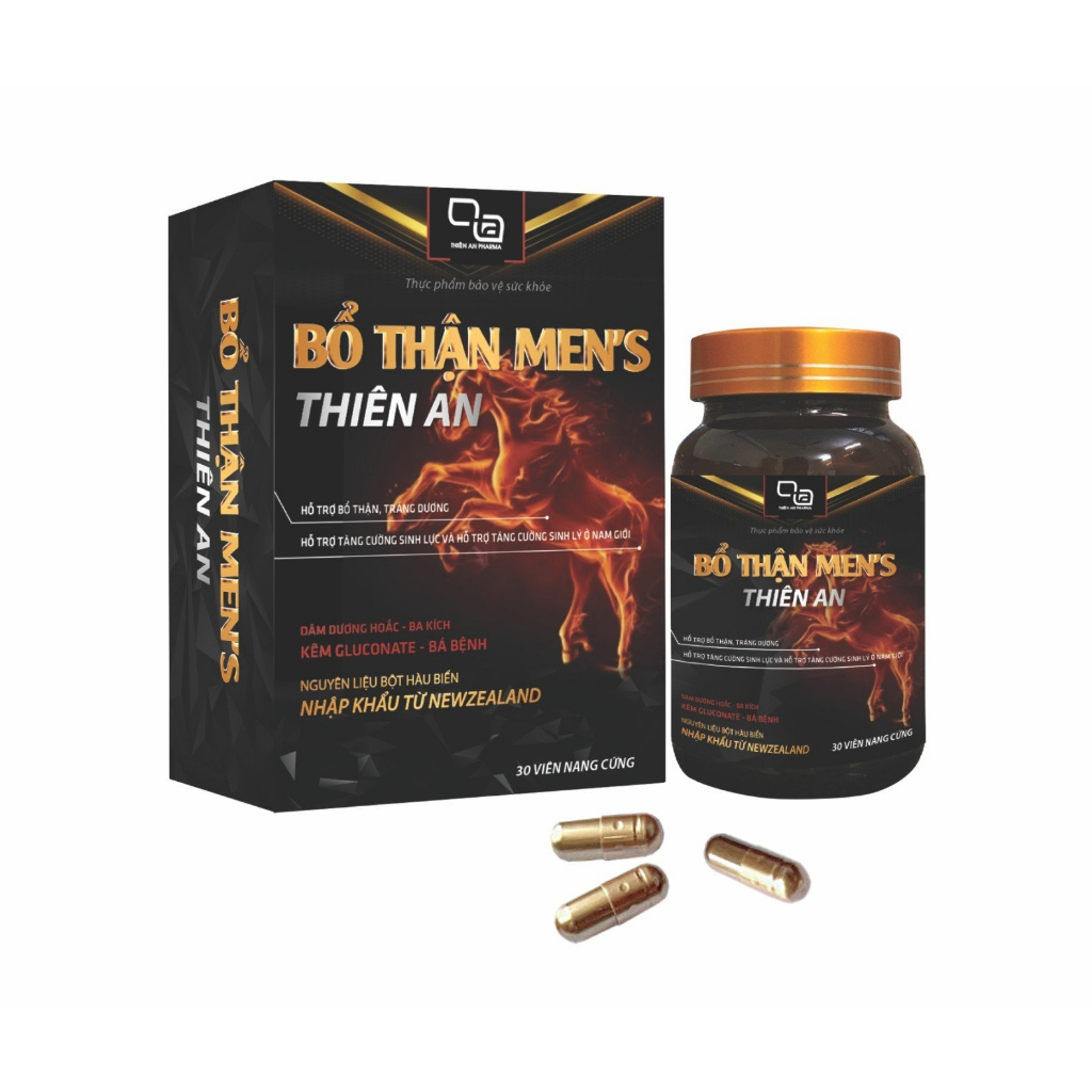 Bổ Thận Men'S Thiên An Hỗ Trợ Bổ Thận, Tráng Dương