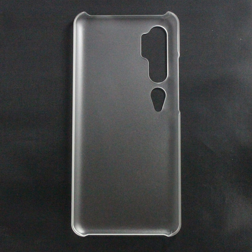 Ốp lưng dành cho Xiaomi Mi Note 10, Mi Note 10 Pro nhựa cứng nhám trong