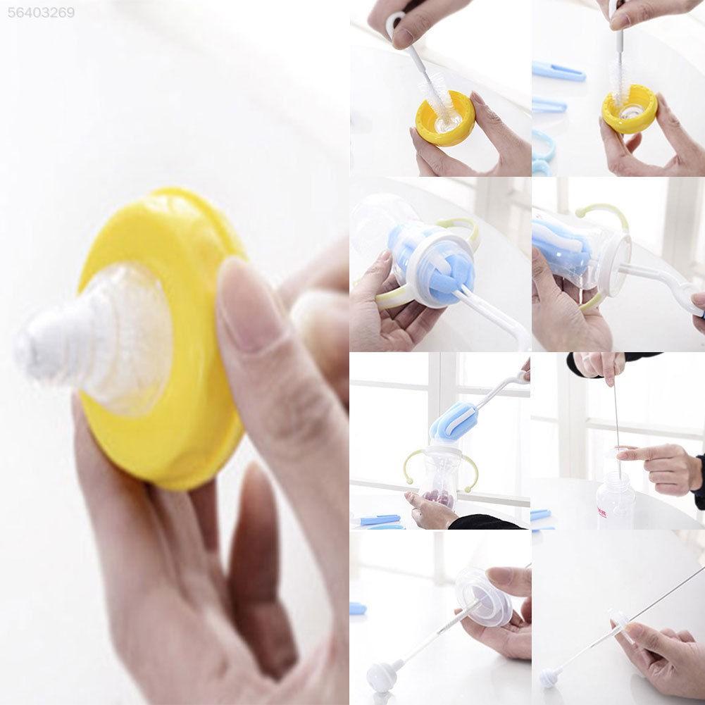 Bộ Cọ Rửa Bình Sữa Và Núm Ti 4 Món
