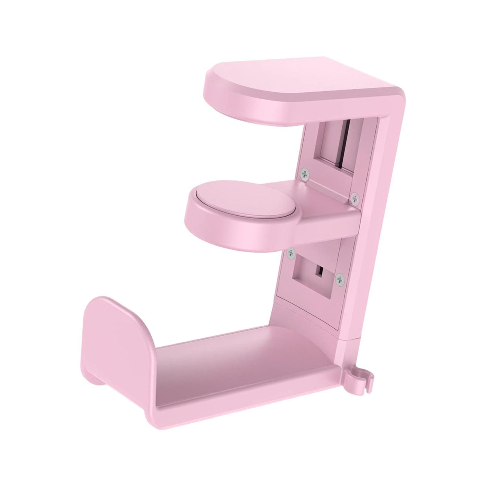 Headset Hook Holder Rotating Arm Clamp under Desk Universal Headphone Holder