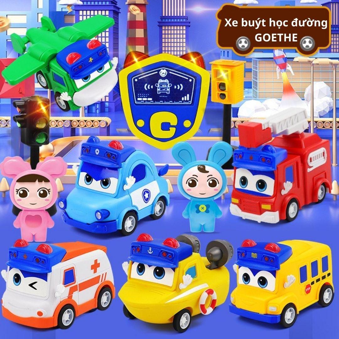 Đồ chơi Xe buýt trường học đa dạng Xe ô tô trẻ em