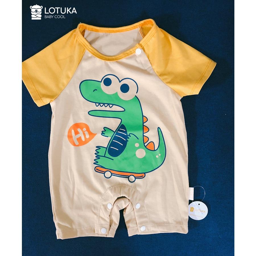 Bộ body đùi bé trai bé gái hình thú siêu dễ thương, bodysuit cộc mẫu đồ liền thân quần áo sơ sinh cho bé 0-12 tháng