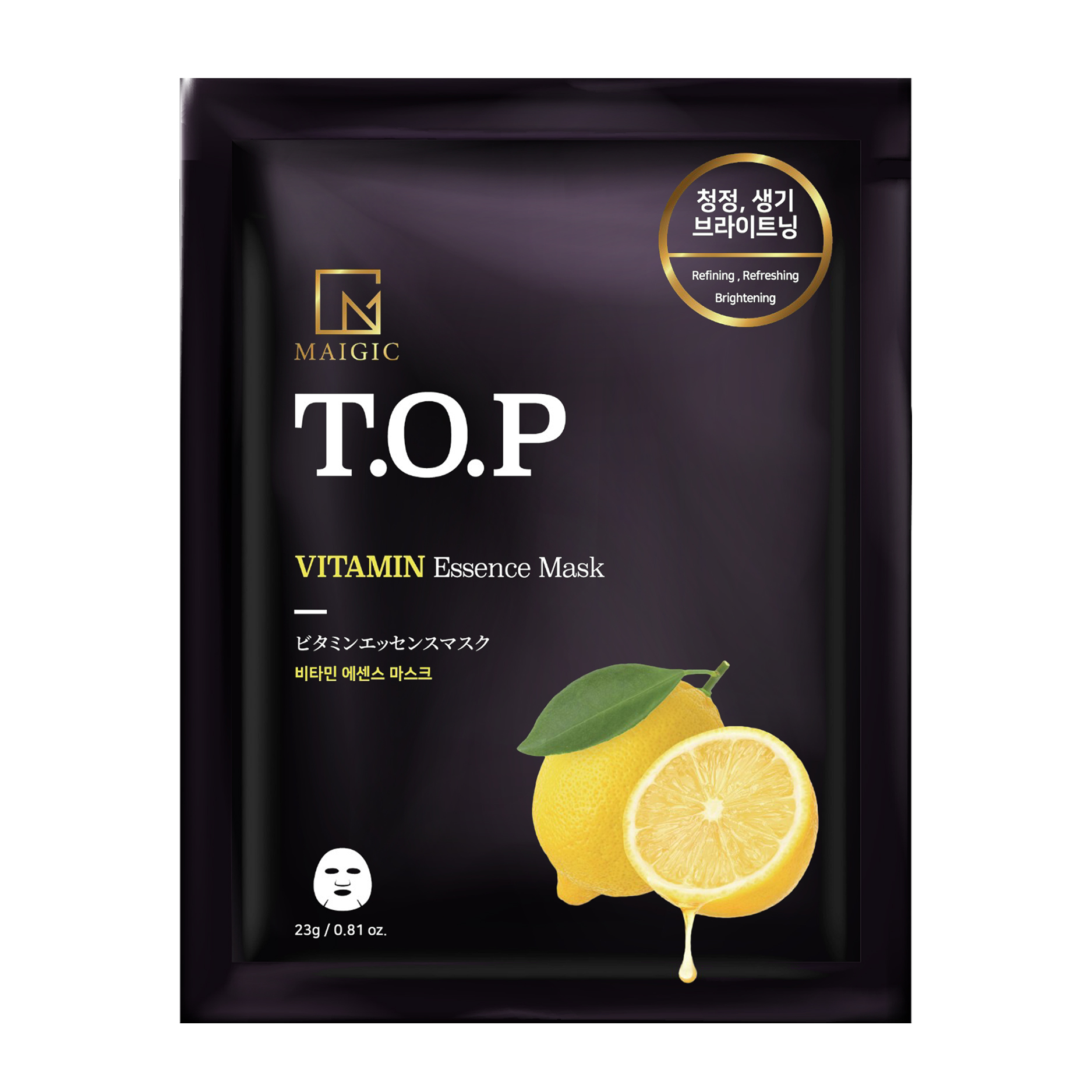 Mặt Nạ Giấy MAIGIC T.O.P VITAMIN Essence Mask 23g