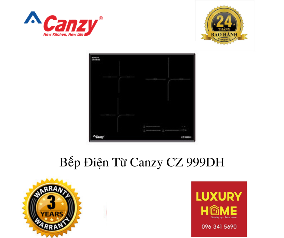 Bếp Điện Từ Canzy CZ 999DH - Hàng Hàng Chính Hãng