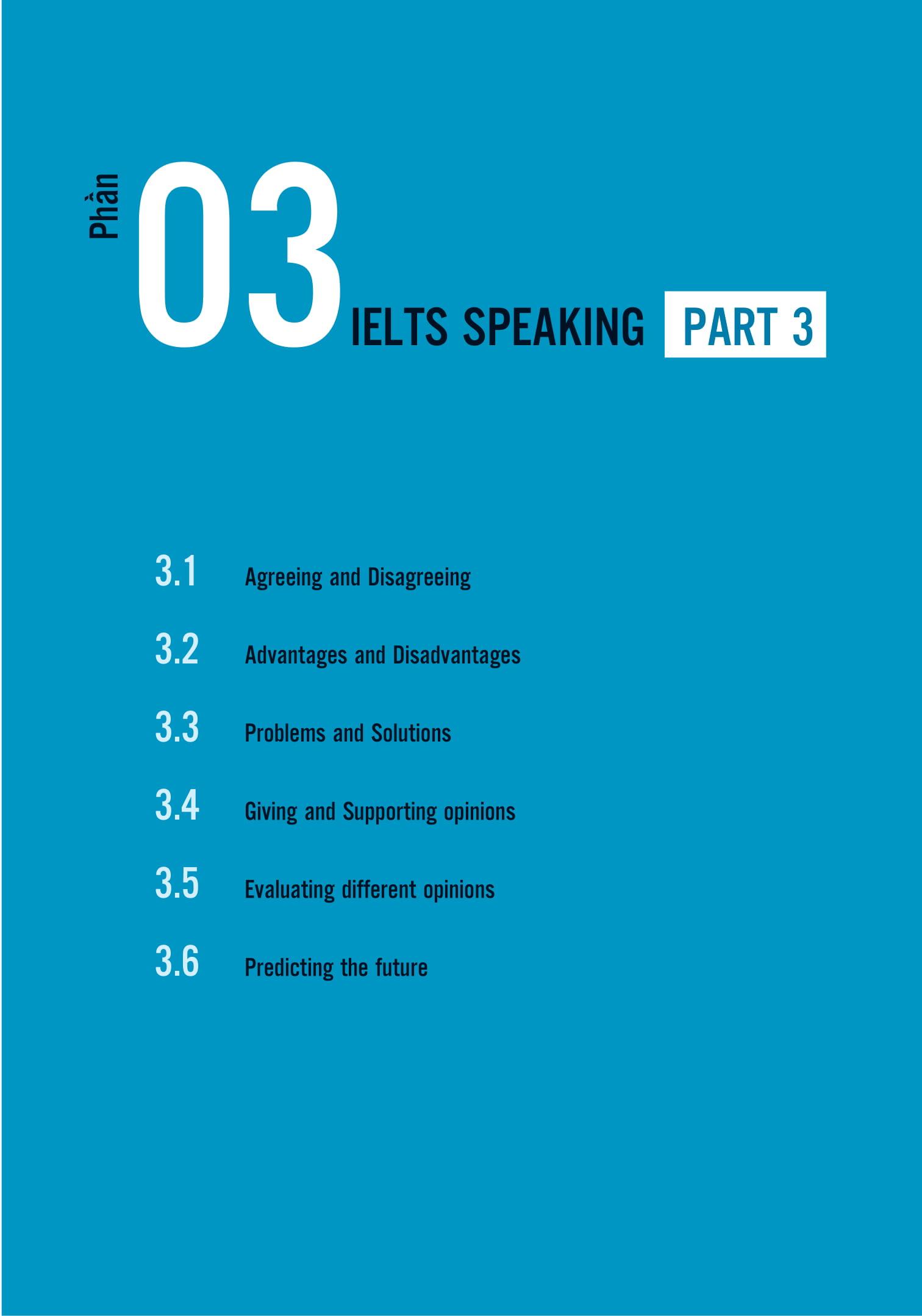 Sách IELTS Key Speaking - Công Thức Học Nhanh IELTS - Speaking Part 1, 2, 3