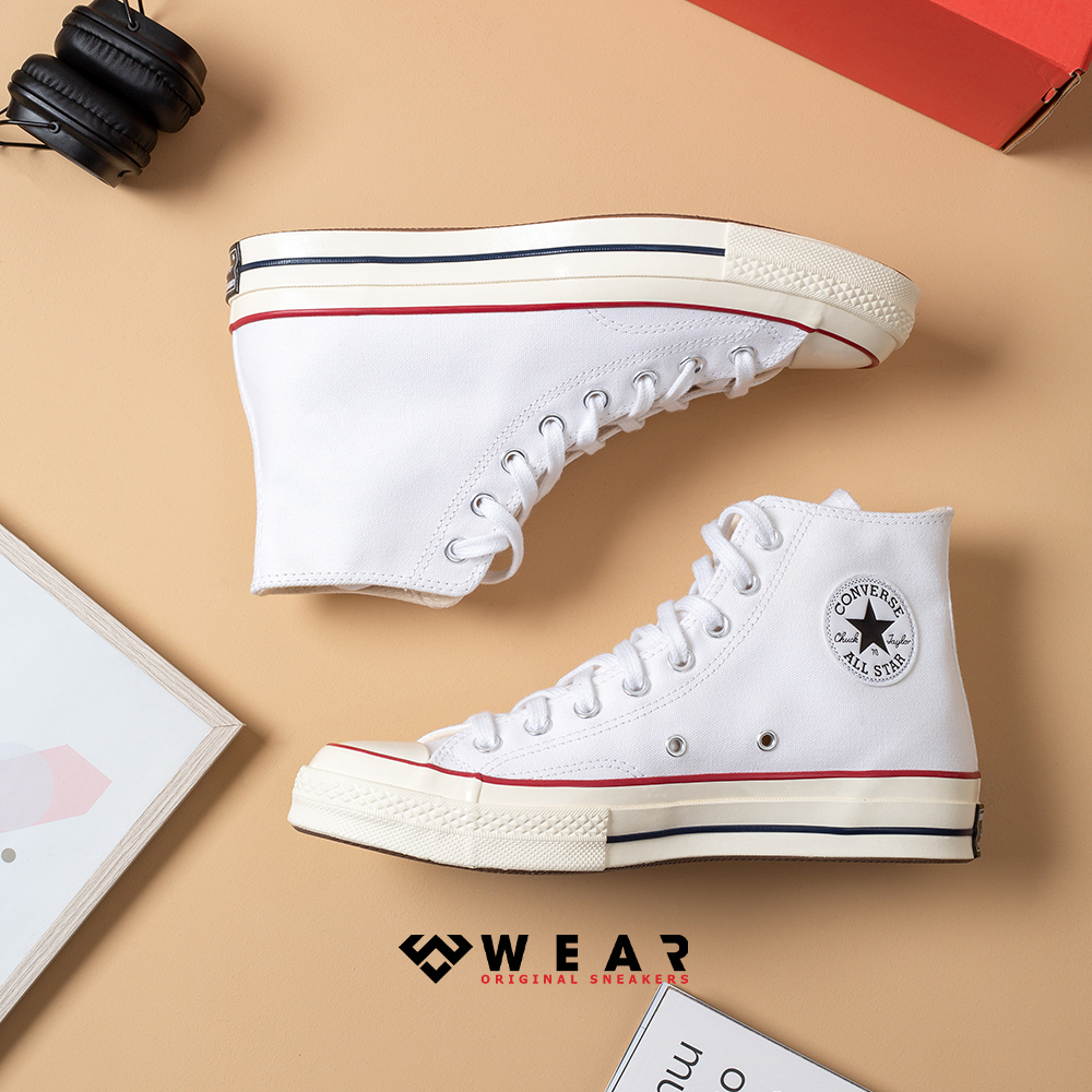 Giày Converse Chuck 70 White Hi Top - 162056V