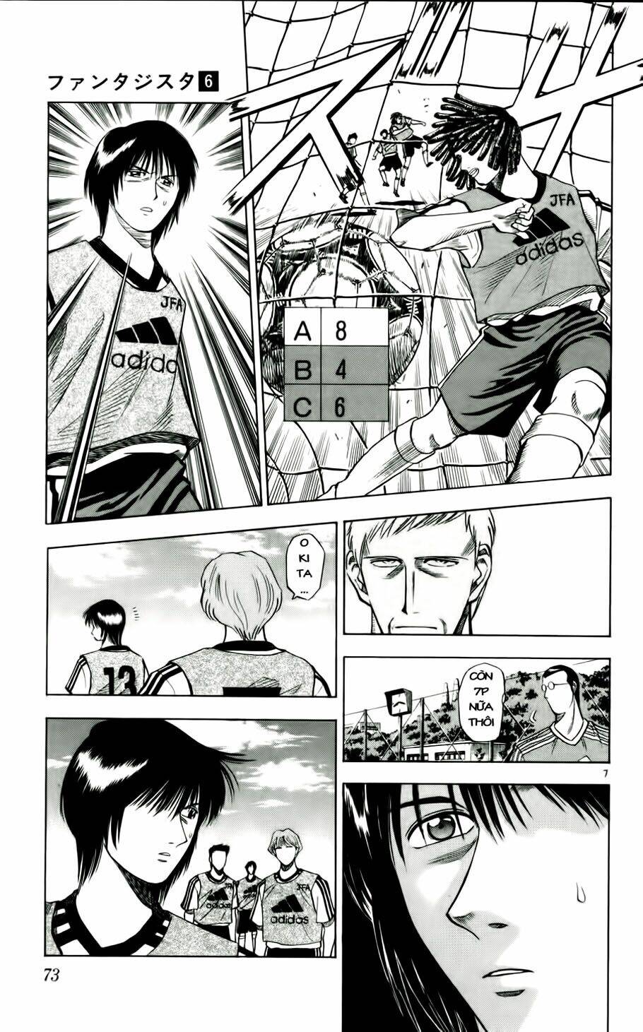 vũ điệu trên sân cỏ - fantasista chapter 48 7