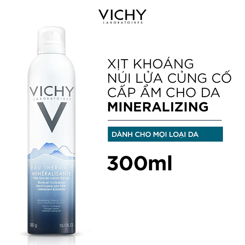 Nước Xịt Khoáng Dưỡng Da Vichy 100843334 300ml