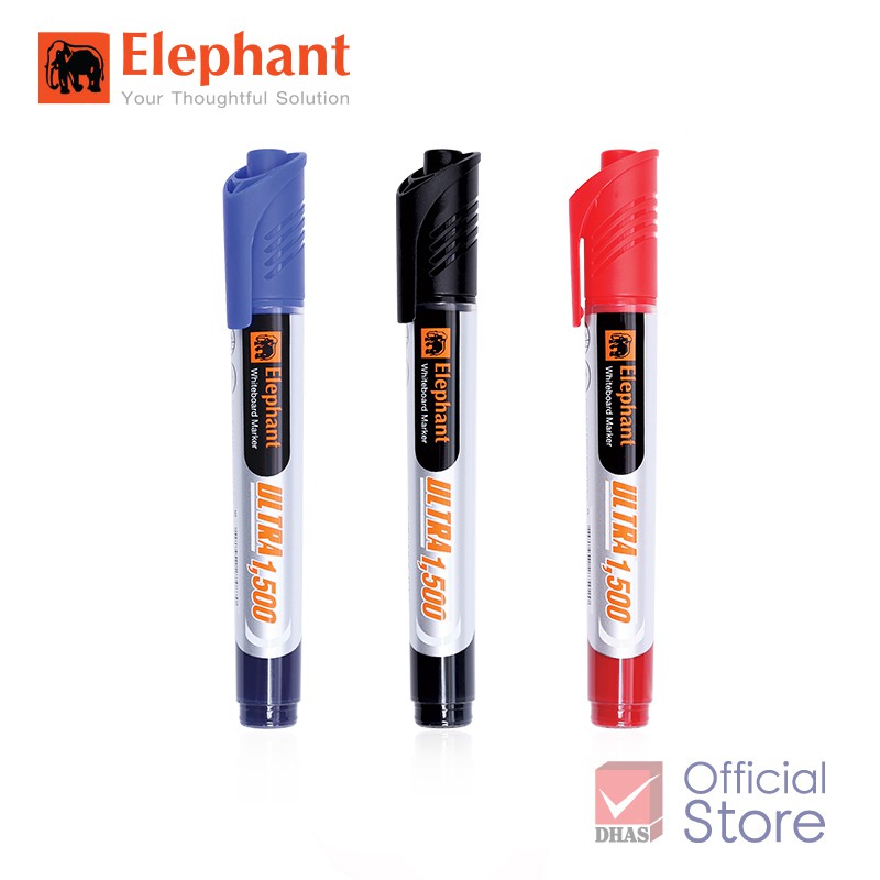 Bút lông viêt bảng trắng, bút viết bảng xóa được ống mực lớn Elephant