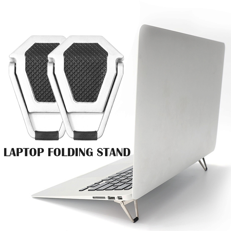 2 Giá Đỡ Laptop Đa Năng Kim Loại Di Động Để Bàn Máy Tính Xách Tay Giá Đỡ Làm Mát Laptop Gấp Giá Đỡ Cho MacBook Máy Tính Gắn
