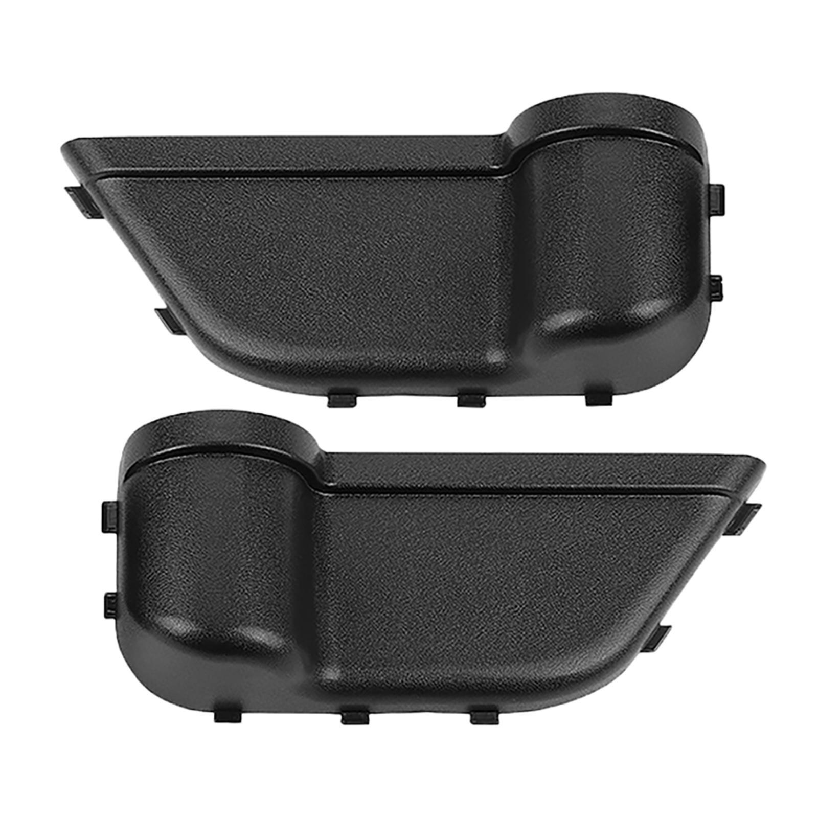 1 Pair ABS Car Automobile Door Storage Organizer Pocket Cup Holder Easy Installation for Jeep Wrangler JL 2018-2020