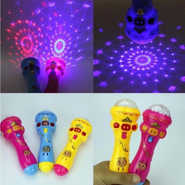 Đồ chơi đèn pin chiếu hình cho bé