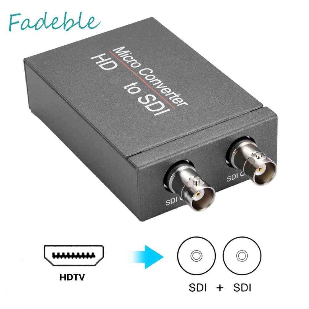 Cáp ChuyểN Micro 1080P HDMI Sang 3G HD SDI Cho Camera / HDTV / DVD